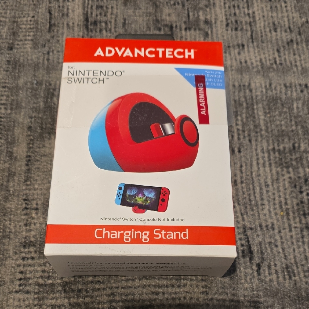 Red Charging Stand for Nintendo Switch